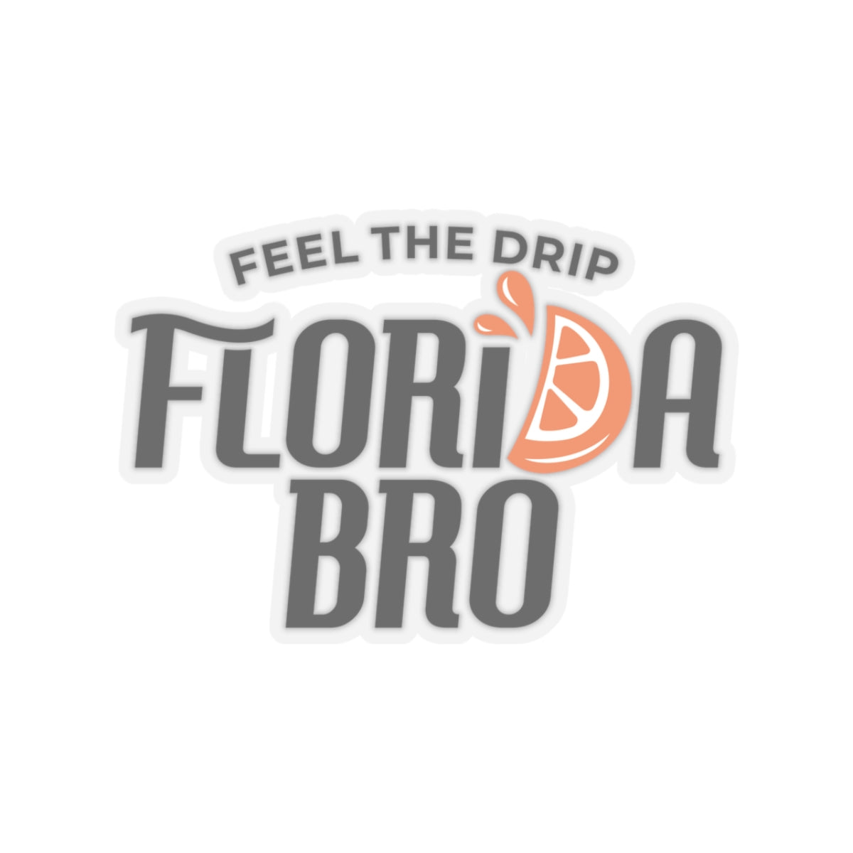 FLORIDA BRO - Florida Sticker - Size 3" x 3"